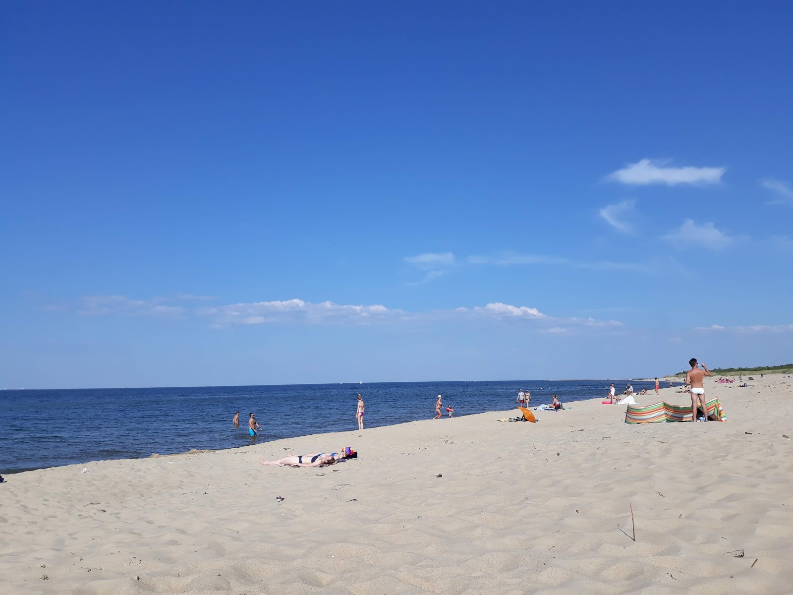 Photo de Gdansk Stogi avec rivage droit, long