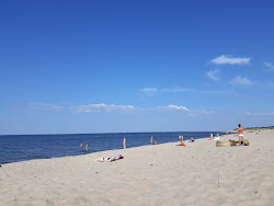 Photo de Gdansk Stogi avec rivage droit, long
