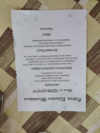 Osteria Montalbano à Lecco carte