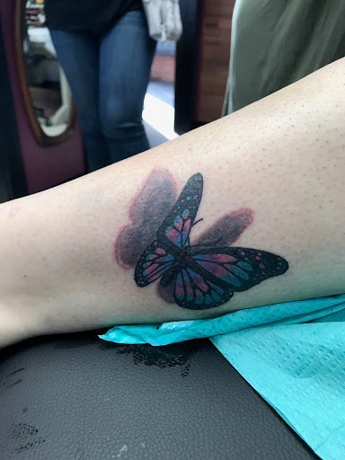 Explore beagle tattoo ideas, creative tattoo ideas in Milwaukee, available at Bay Street Tattoo Co.