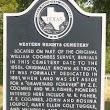 Western Heights Cemetery - Texas State Historical Marker