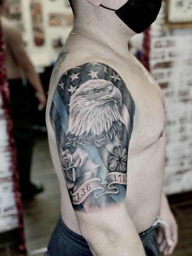 Explore schizophrenia tattoo ideas, creative tattoo ideas in Westfield, available at American Dream Tattoo