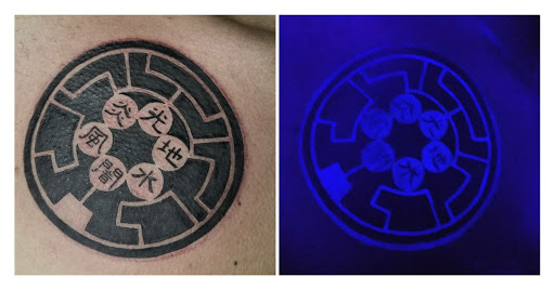 Explore sunlight tattoo ideas, creative tattoo ideas in Kenosha, available at Kenosha Tattoo Company