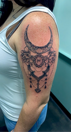 Explore cystic fibrosis tattoos idea, creative tattoo ideas in Meridian, available at Creative Pain Tattoo Studio