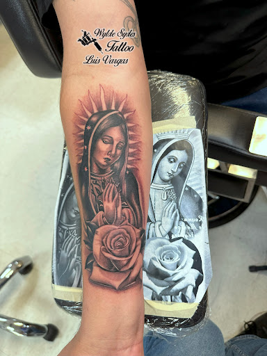 Explore mermaid tattoo ideas for females, creative tattoo ideas in San Diego, available at Wylde Sydes Tattoo & Body Piercing