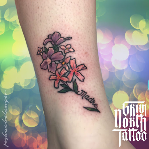 Find guy best friend tattoo ideas for your next unique tattoo in Portsmouth at Grim North Tattoo and Piercing
