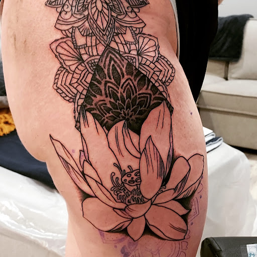 Explore mother daughter matching tattoos ideas, creative tattoo ideas in Conowingo, available at In Bloom Tattoo