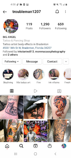 Tattoo Shop «bodyeffects tattoo», reviews and photos, 4530 14th St W, Bradenton, FL 34207, USA