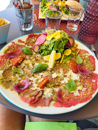 Carpaccio du Restaurant français le bistrot du pont à Chauzon - n°1