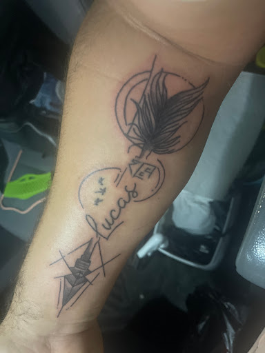 Explore love and war tattoo ideas, creative tattoo ideas in Fort Myers, available at Loyal 2 The Coil Tattoos & Piercings (Edison Mall Location Entrance F)