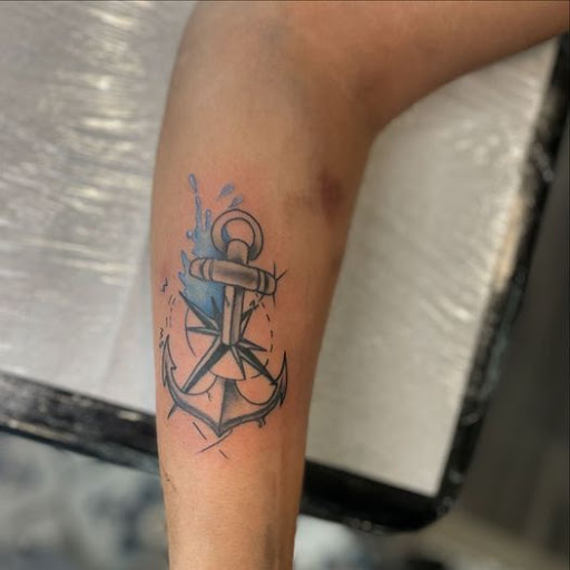 Explore candy skull tattoo ideas, creative tattoo ideas in Belgrade, available at The Loyal Sparrow Tattoo and Piercing