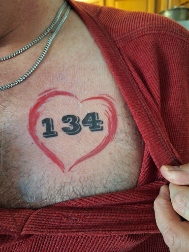 Explore chest tribal tattoo ideas, creative tattoo ideas in Roscoe, available at Skin Deep Studio Body Art & Beauty