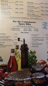 John Benton à Augsburg menu