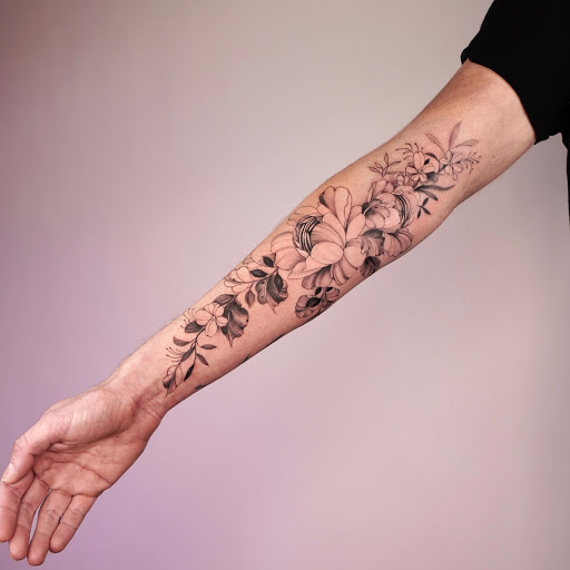 Find web tattoo ideas for your next unique tattoo in Portland at Midnight Tattoo