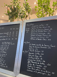 Carte du Restaurant L'Huîtrier à Paris