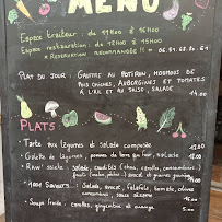 Mille et une saveurs sauvages restaurant bio végétalien et sans gluten à Ajaccio carte