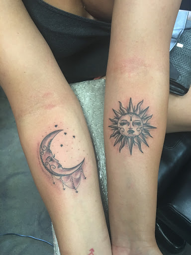 Explore dragon tattoo ideas for females, creative tattoo ideas in Garden Grove, available at Dr. Tattoo Studio