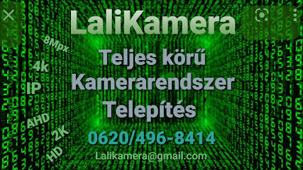 LaliKamera Kamera-Ip kamera rendszer Telepítés-Pécs 0620/496-8414