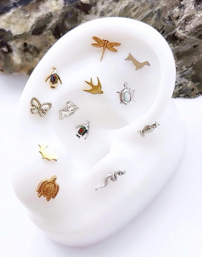 Explore dog tattoo ideas for men, creative tattoo ideas in Chicago, available at Identity Body Piercing