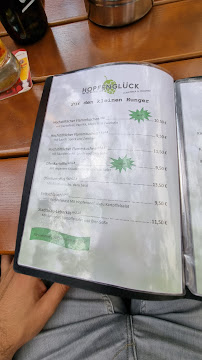 Brauereigaststätte HOPFENGLÜCK à Fulda menu