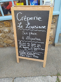 Restaurant Crêperie Le Louisiane à Verneuil d'Avre et d'Iton (la carte)