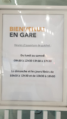Boutique SNCF à Granville
