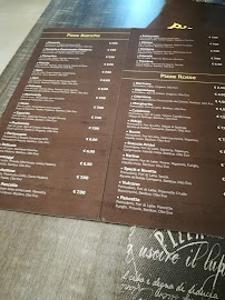 Pizzeria Pibarò à Castellabate (le menu)