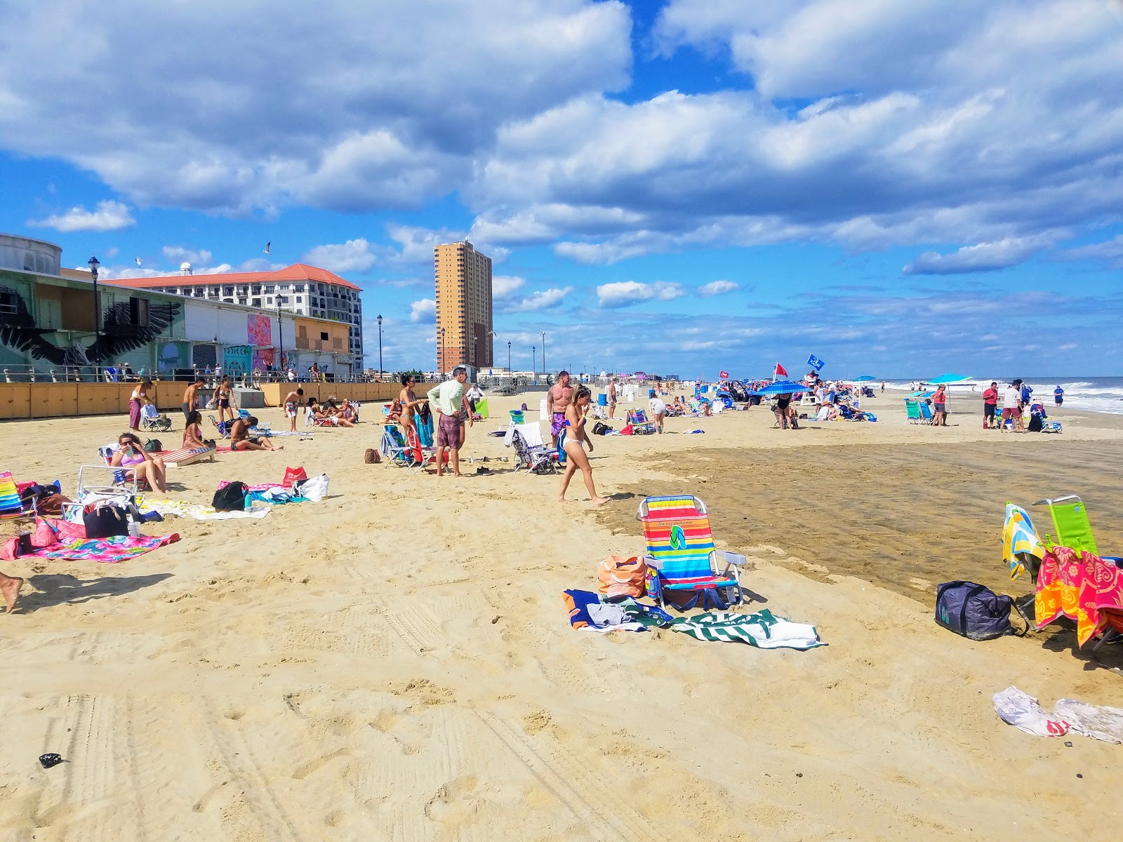 Photo of Asbury Park Beach and the settlement