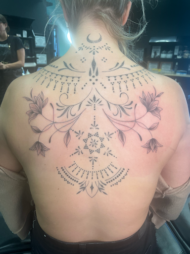 Explore hecate tattoo ideas, creative tattoo ideas in Cincinnati, available at UniquInk Tattoos & Piercings