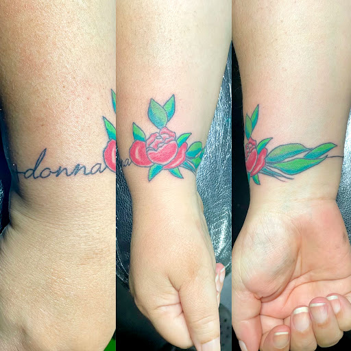 Explore black and grey tattoo ideas, creative tattoo ideas in Meridian, available at Creative Pain Tattoo Studio