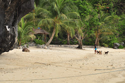 Foto di Cove El Nido Beach e l'insediamento