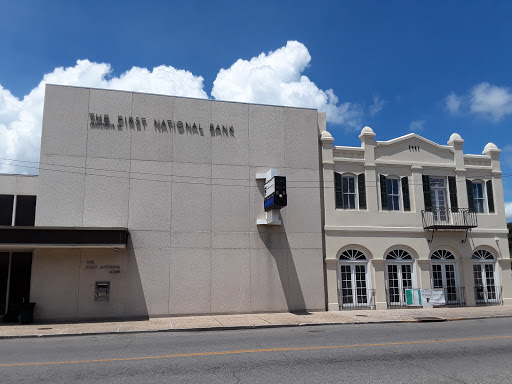 The First National Bank in Jeanerette, Louisiana