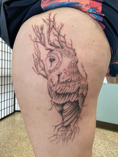 Explore chest piece tattoo ideas for men, creative tattoo ideas in Clarksville, available at Uncle Bobs Tattoos