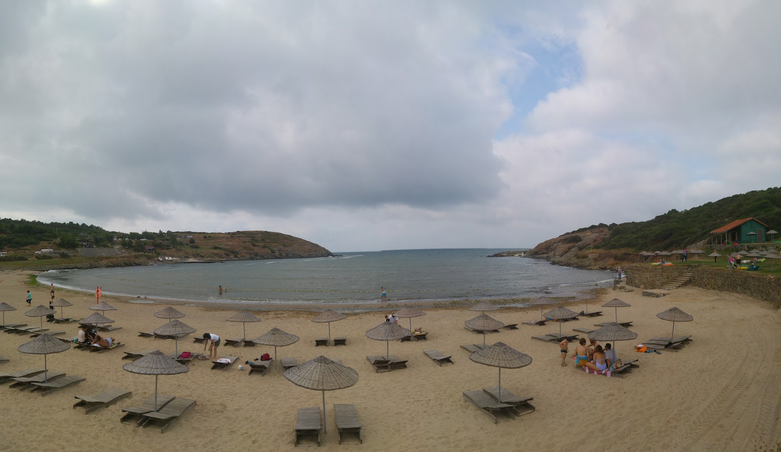 Zdjęcie Uzunya beach obszar kurortu nadmorskiego