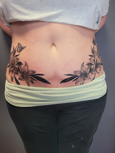 Explore february birthday tattoo ideas, creative tattoo ideas in Anniston, available at Lucid Dreams Tattoos and Piercings