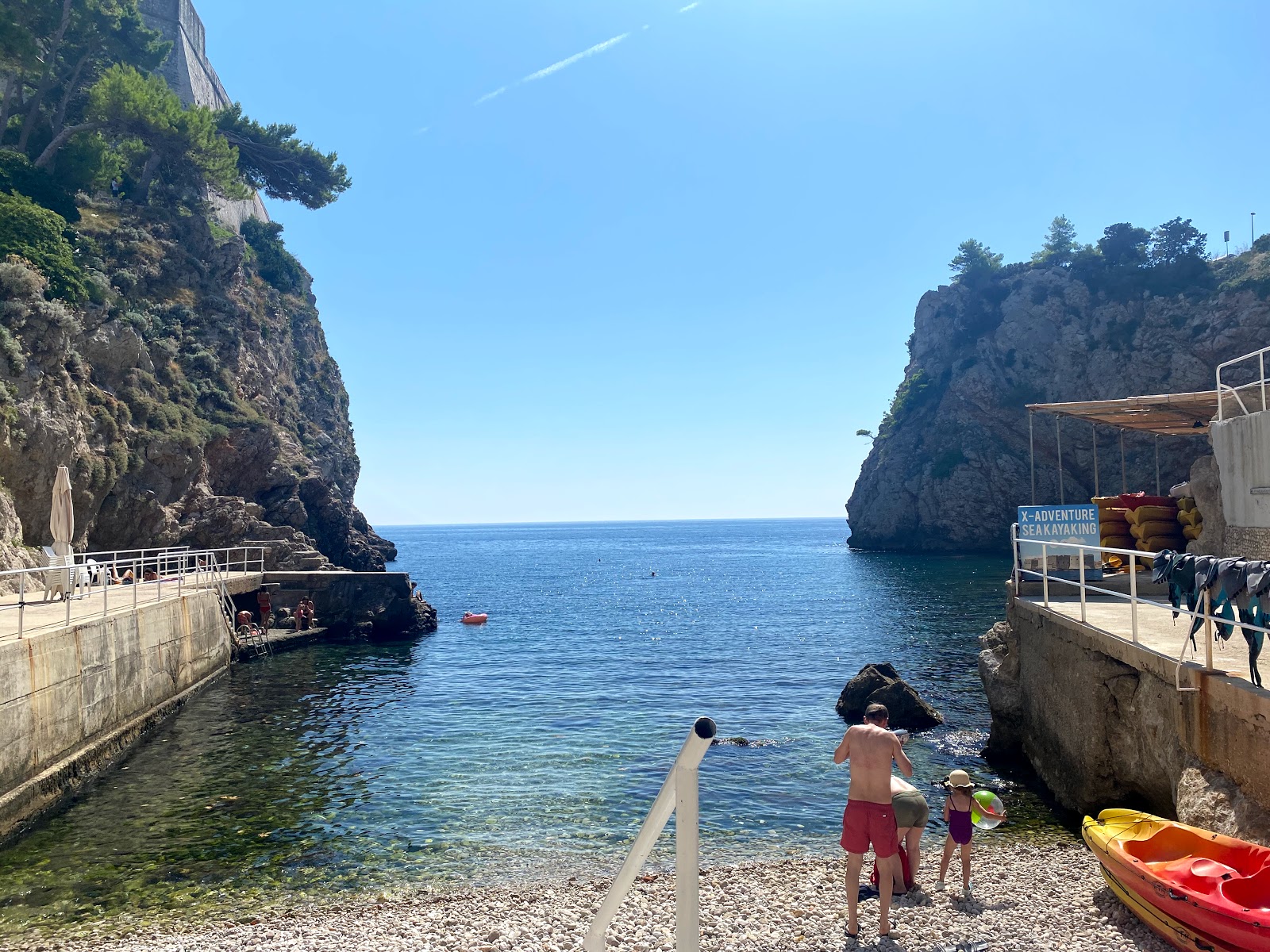 Fotografija Sulic beach z turkizna čista voda površino