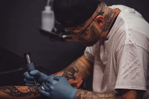 Explore women's leg sleeve tattoo ideas, creative tattoo ideas in Marshfield, available at All The Above Tattoo Studio