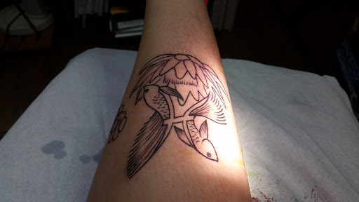 Explore dreamer tattoo ideas, creative tattoo ideas in Eagle River, available at Eagle River Tattoo