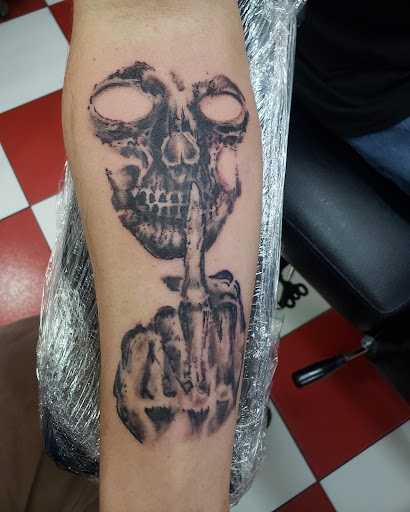 Explore totem pole tattoo ideas, creative tattoo ideas in Vinton, available at Cherry Bomb Tattoo and piercing