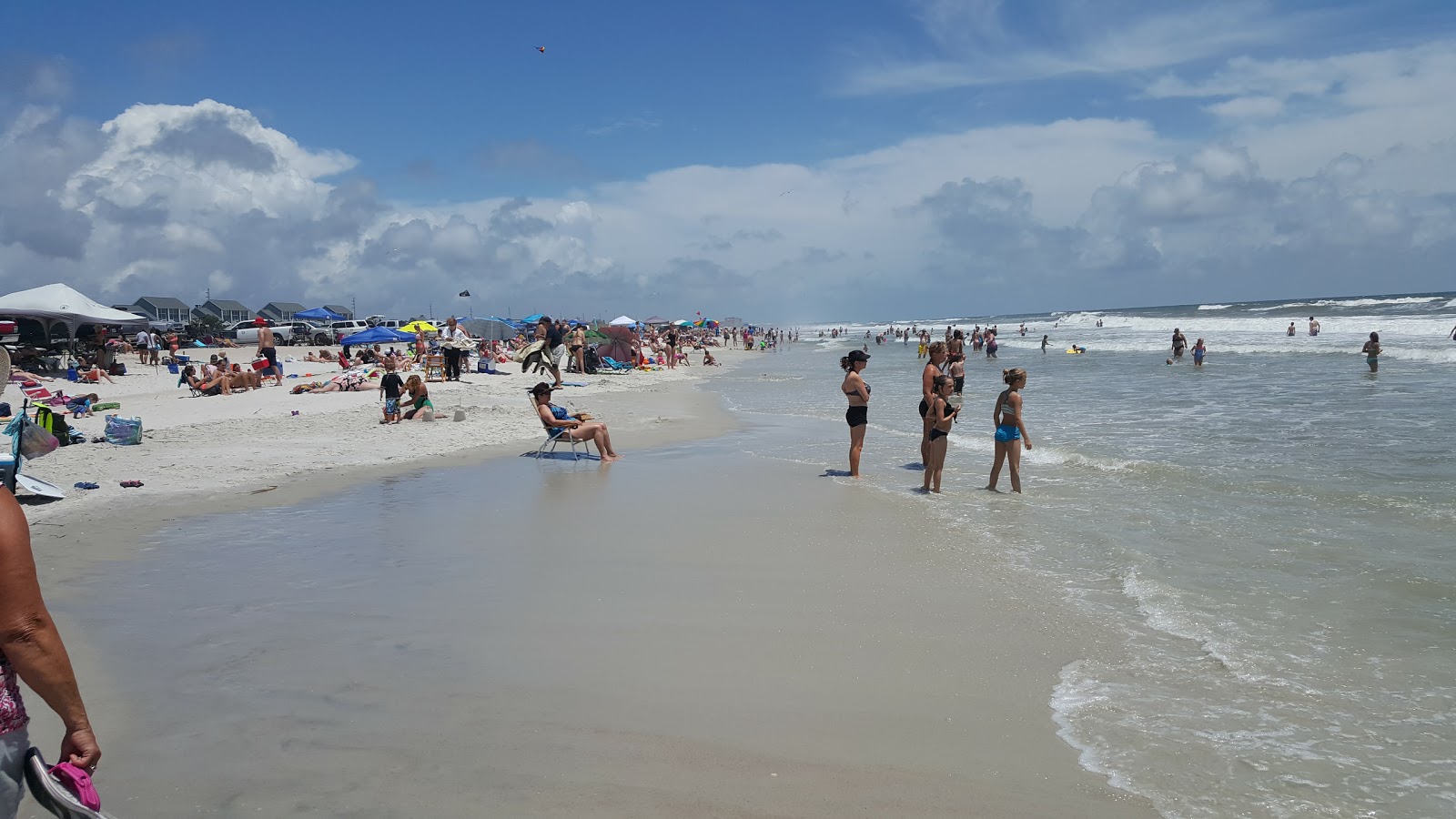 Foto de Peters Point beach e o assentamento