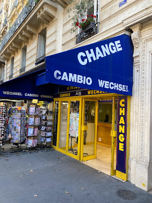 Change Cambio Wechsel à Paris
