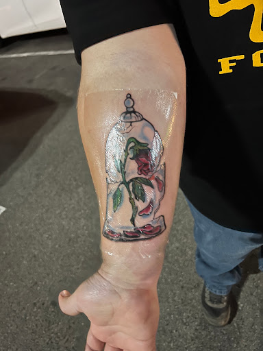 Explore dragon forearm tattoo ideas, creative tattoo ideas in Seymour, available at 3 Sevens Tattoo