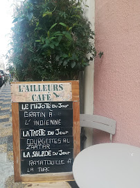 L' Ailleurs Café restaurant à Ajaccio menu