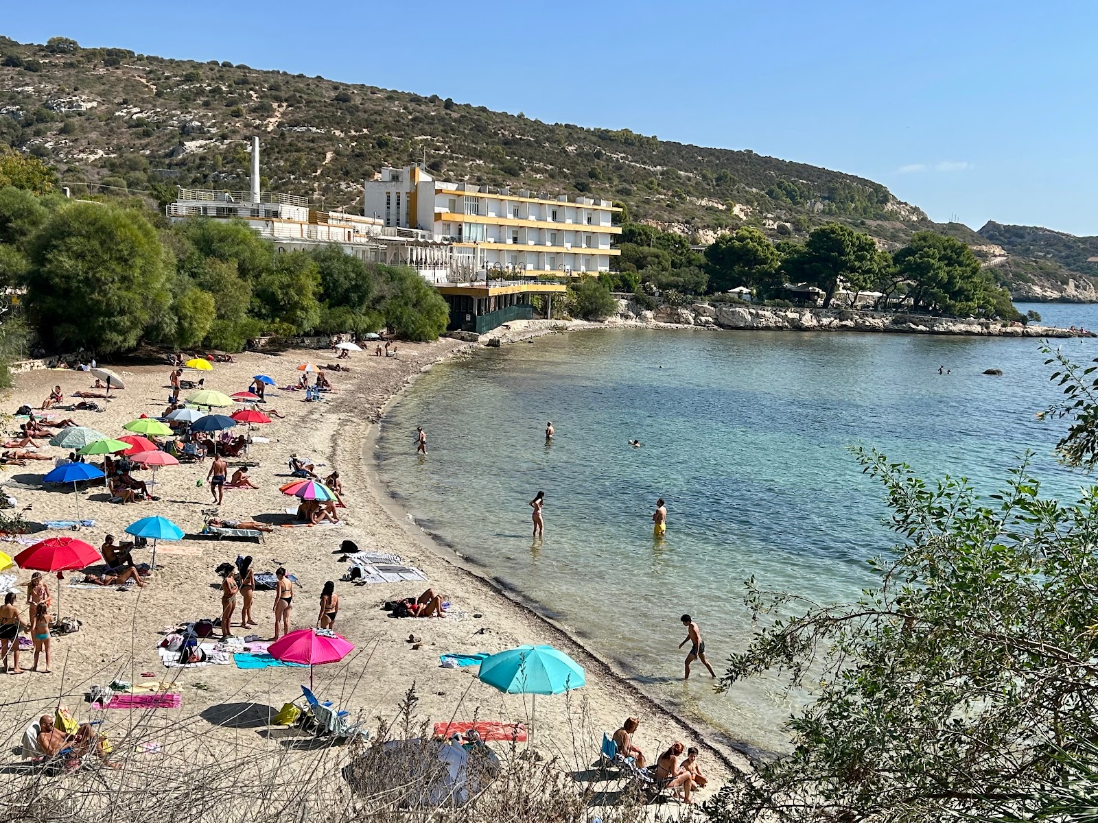 Photo of Calamosca Beach with very clean level of cleanliness