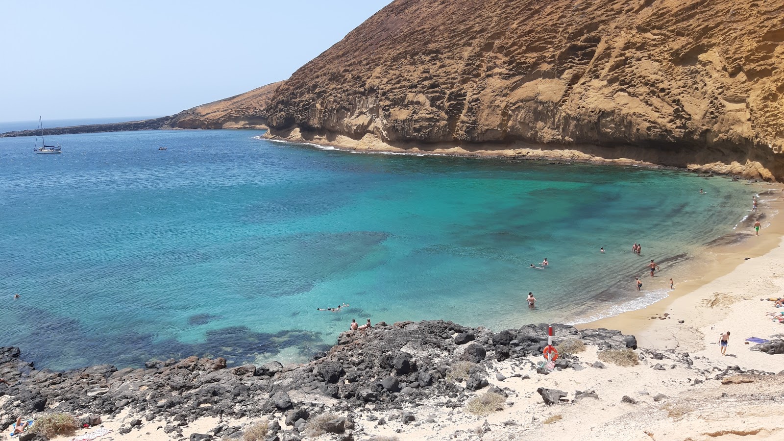 Foto de Playa Montana Amarilla com alto nível de limpeza