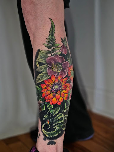 Explore scott pilgrim tattoo ideas, creative tattoo ideas in Kansas City, available at Golden Stag Tattoo and Gallery