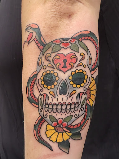 Explore wedding tattoo ideas, creative tattoo ideas in Virginia Beach, available at Salt Water Tattoo