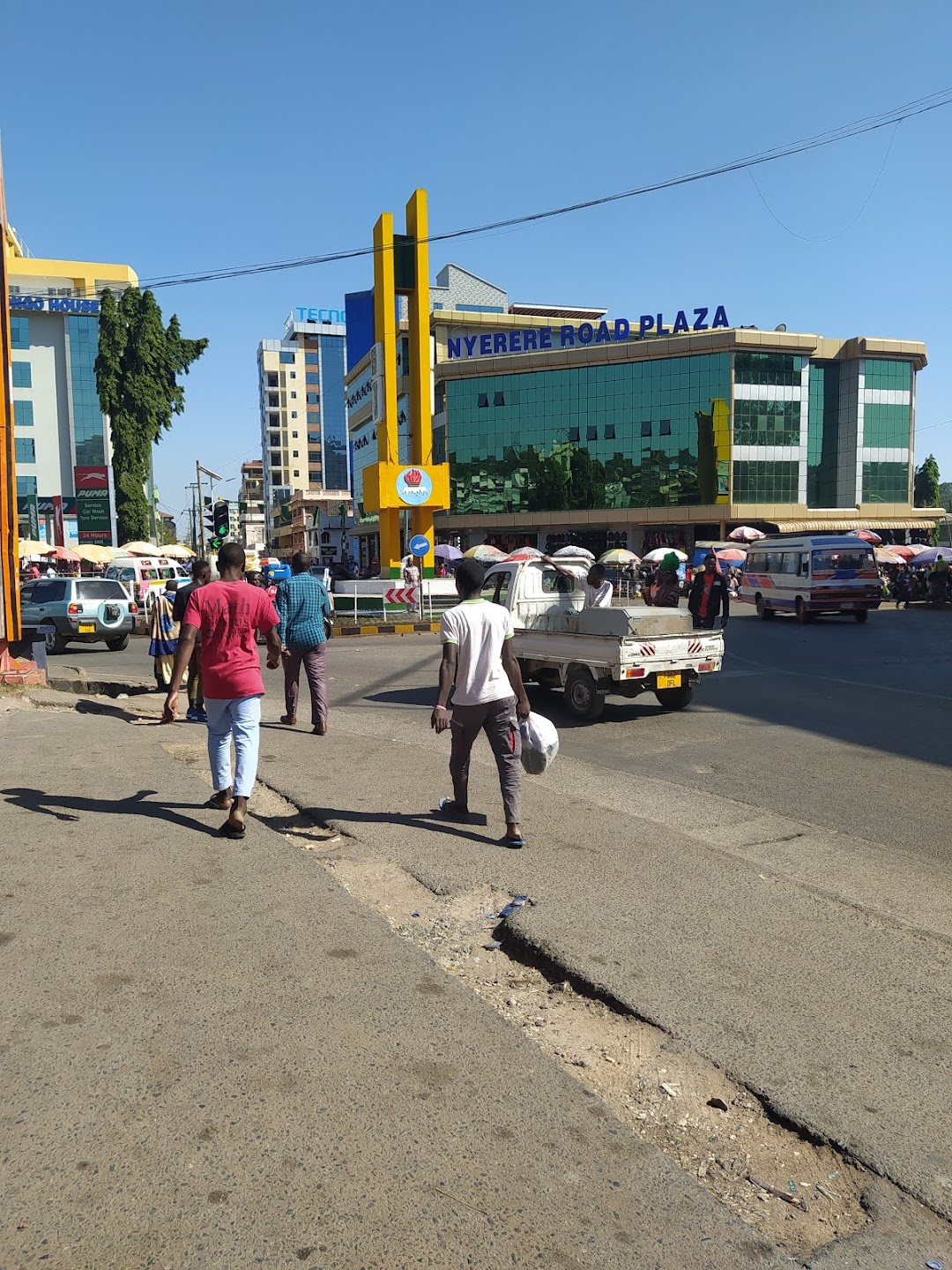 Nyerere Round About - Keep left