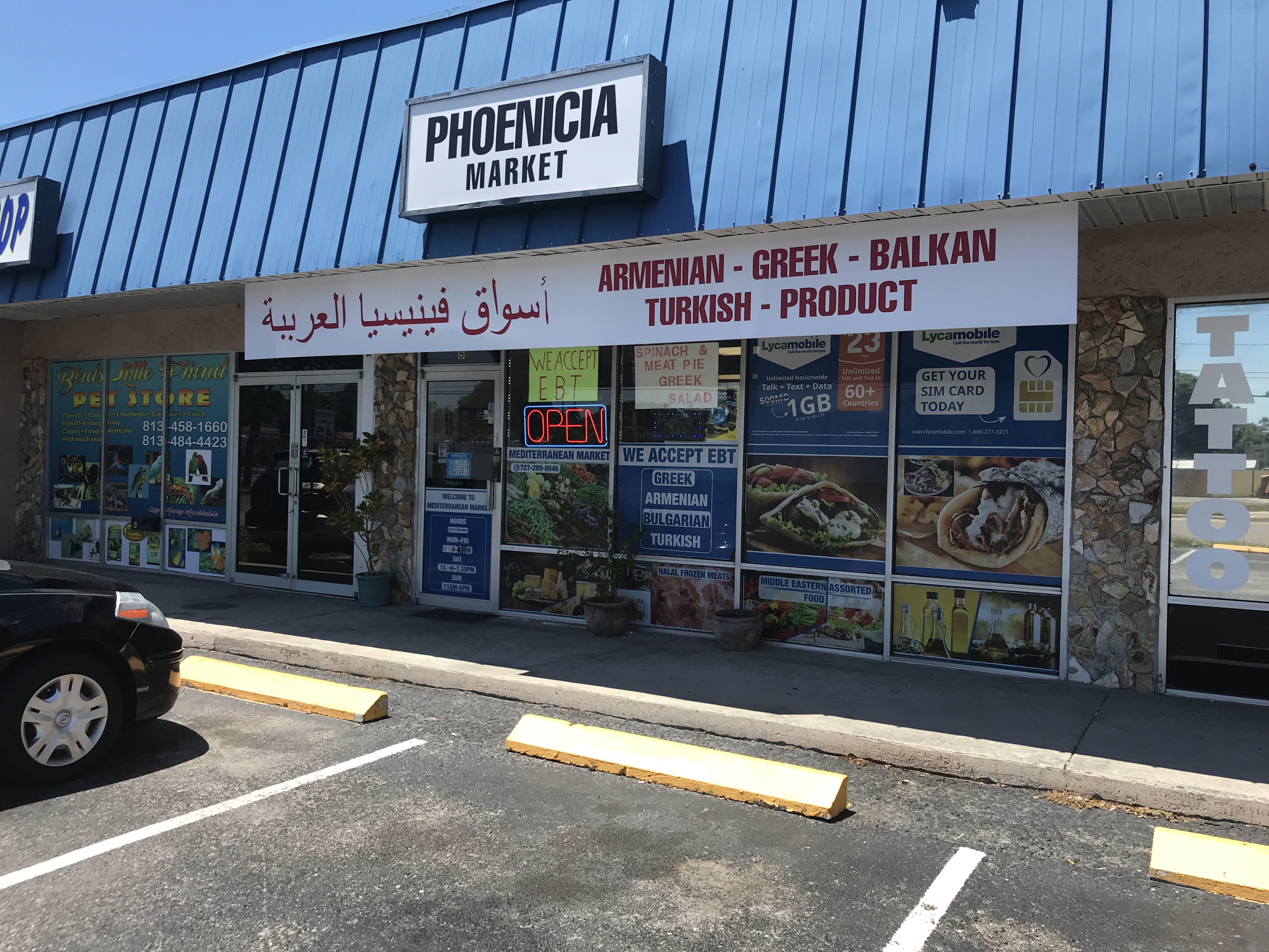 Mediterranean European Middle Eastern Phoenicia Market
