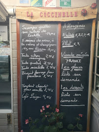 Menu / carte de Restaurant La Coccinelle à Artzenheim